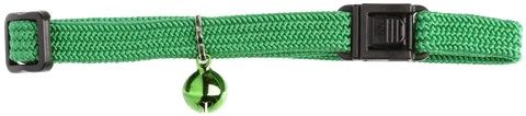 *Nylon Elasticised Cat Collar Green