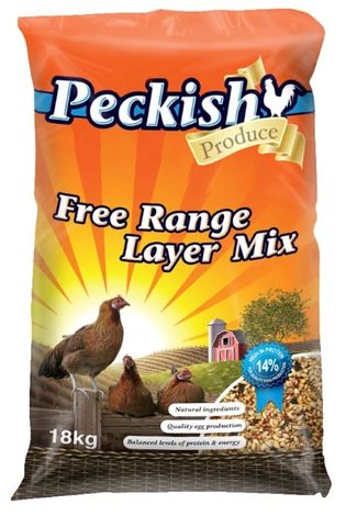 *Peckish Free Range Layer Mix 18kg