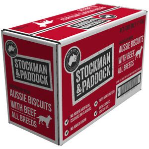 10Kg 2x2 Beef Biscuit Stockman & Paddock