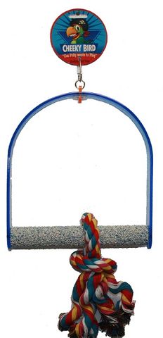 CHEEKY BIRD ACRYLIC SWING