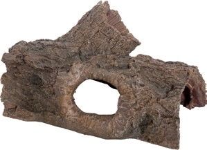 Medium Hollow Half Log Ornament TB042
