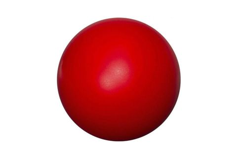 2.5" Solid Rubber Ball Red Dog Toy
