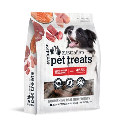 Semi Moist Roo Jerky Grain Free 400g