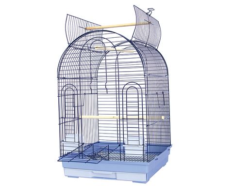 Large Curved Open Top Cage Black CTN 4