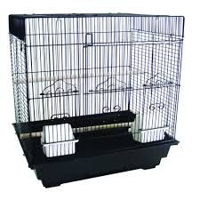 Large Square Top Cage Black CTN 4