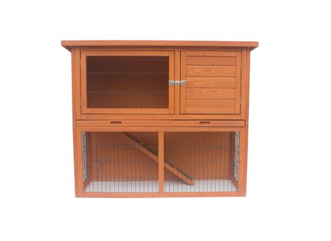 Wooden Hutch Lge 2 Storey RH4-01M