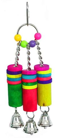 CB Small Tri Wood/Bell Toy