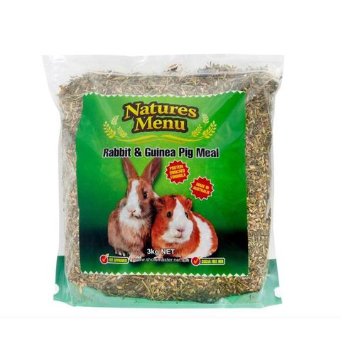 Ctn4 3kg Natures Menu Rabbit & GPig Meal