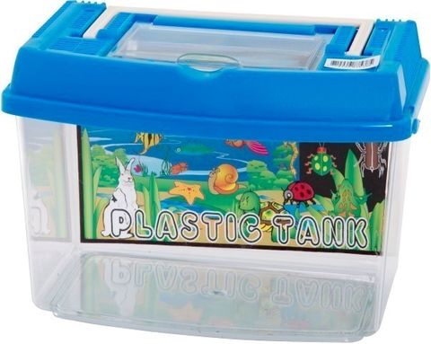 Large Plastic Aquarium w/Lid
