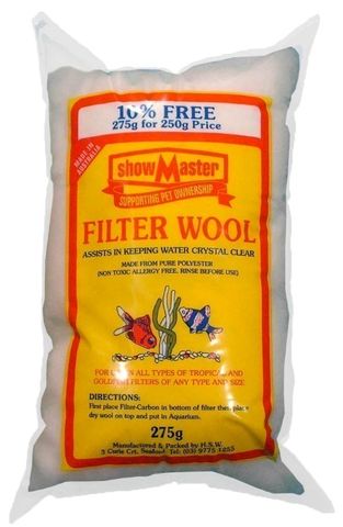 CTN 4 250g Filter Wool