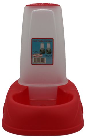 CTN 3 Large 2in1 Feeder/Drinker 1.5Ltr