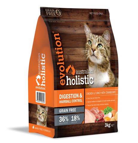 *Ctn 4 Evol.Cat Digestion & Hairball 3kg