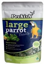 Peckish Lge Parrot Nat.Green Treat 200gm