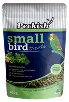 Peckish Sml Bird Nat.Greens Treat 200gm