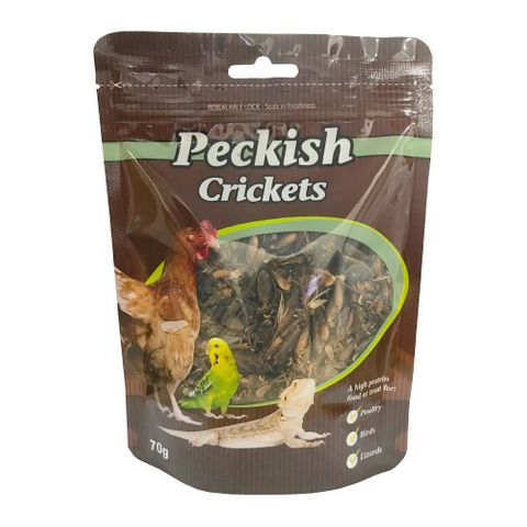 Peckish Dried Crickets 175gm