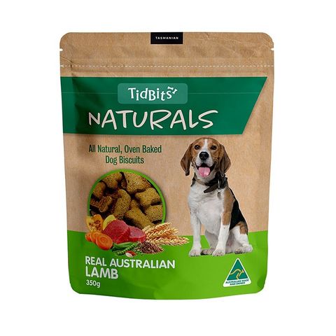 Tidbits Naturals Australian Lamb 350g
