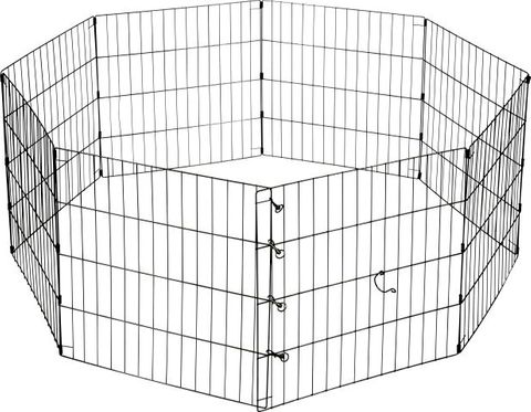Hinged Puppy Pen 24 x 30inch  8 Panel