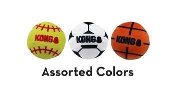 Kong Cat Sports Balls 2pk