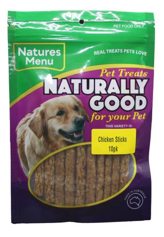 NM Aussie Chicken 5" Meaty Sticks 10pk