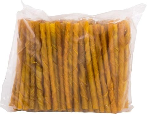 5" CHICKEN Hide Twist Sticks 100pk