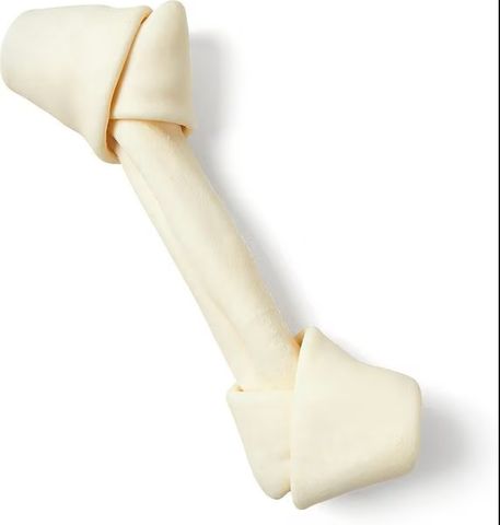 12" Knotted Hide Bones 5pk