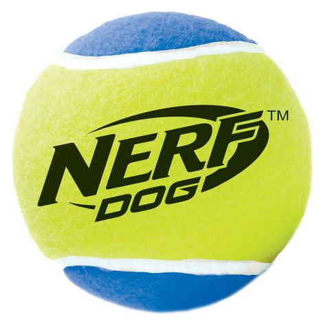 NERF 3" Squeak Tennis Balls 2pk