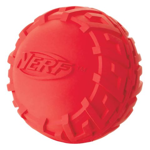 NERF 3" Medium Tire Squeak Ball Red