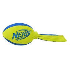 NERF 12" Trackshot Football w/Tail Flyer