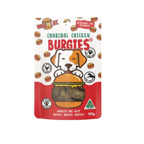 Charcoal Chicken Burgies 110g