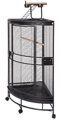Corner Play Top Cage BLACK CC2525