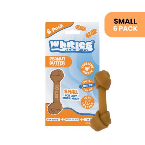 Whities Dental Chew Small 6 PACK