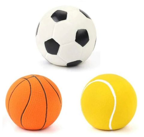 PawPlay Sponge Balls 6cm 3pk