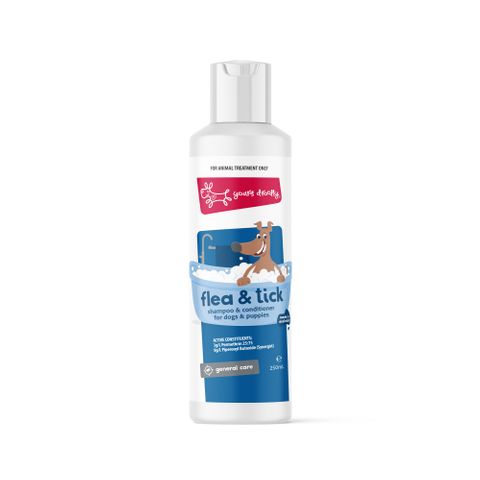 YD Flea & Tick Shampoo+Conditioner 250ml
