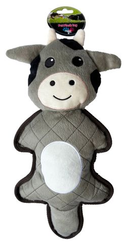 *NEW* Paw Play Tuff Plush Cow 36cm
