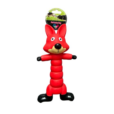 *New*Paw Play Latex Red Fox 25.5cm