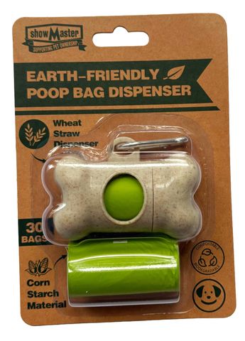 *New*Dog Waste Bags & Dispenser15pk