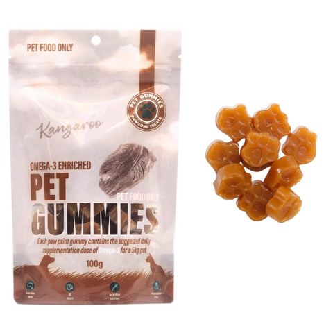Pet Gummies Kangaroo 100g