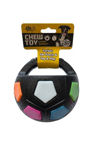 *NEW*Paw Play TPR Ball w/Handle 13cm