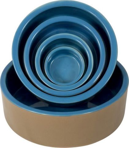 Deluxe 3inch Ceramic Bowl Blue