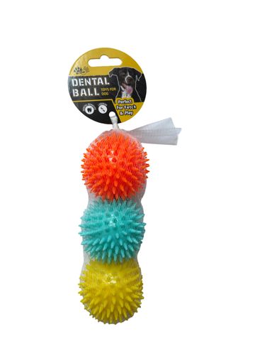 *NEW*Paw Play TPR Balls 3pk