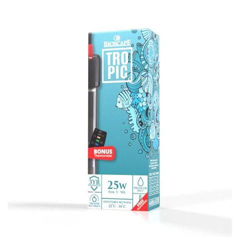 Bioscape Tropic Aquarium Heater 25watt