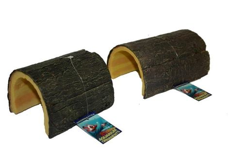 1/2 Hollow Log Ornament MEDIUM TB068