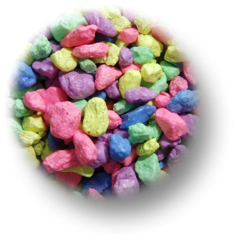2kg Painted Pastel Multi Gravel