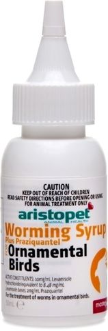 Aristopet Bird Wormer Plus Syrup 50ml