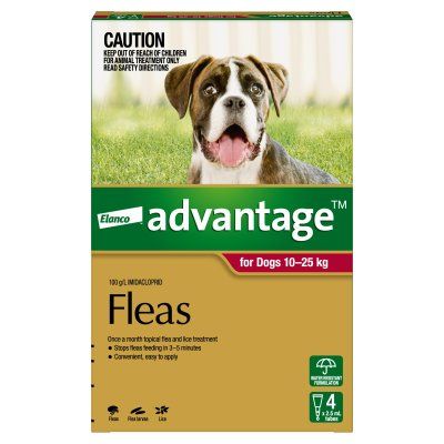 Advantage Large Dog Red 10-25kg (4)