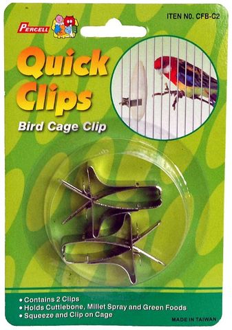 Metal Cuttlebone Holders (2 pk)