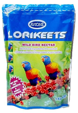 AVIONE 1Kg Wet Lorikeet Mix