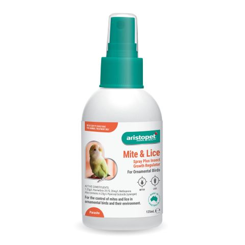 Aristopet Mite & Lice Spray IGR 125ml
