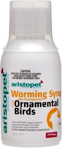 Aristopet bird cheap wormer