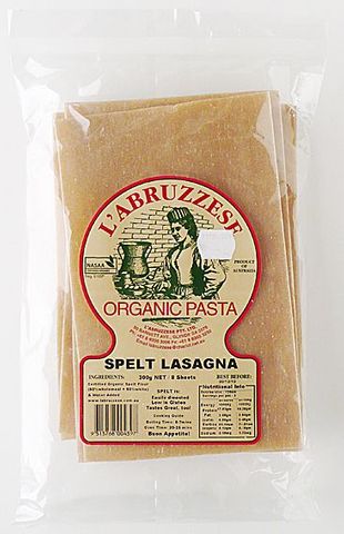 L'ABRUZZESE 12x200gm INST SPELT LASAGNA